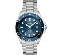Orologio Uomo HUGO BOSS ACE 1513916 Bracciale Acciaio Blu Sub 200mt