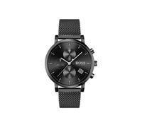 Orologio Uomo HUGO BOSS INTEGRITY 1513813 Chrono Bracciale Acciaio Mesh Nero