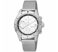 Just Cavalli Orologio Uomo JC1G215M0045 Cronografo al quarzo 42 mm Cassa e bracciale acciaio grigio