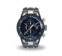 Orologio uomo Locman crono MONTECRISTO acciaio/Titanio blu