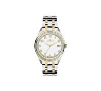 Orologio Uomo LORENZ ACROPOLI 27158AA Bracciale Acciaio Bianco Bicolor Classico
