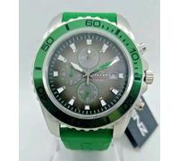 OROLOGIO UOMO LORENZ CRONOGRAFO DIVER QUADRANTE BICOLORE,DOPPIO CINTURINO NERO