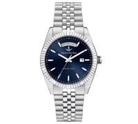 Orologio Uomo Lucien Rochat Bienne Acciaio Blu R0453124005 NUOVO E ORIGINALE