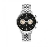Orologio Uomo LUCIEN ROCHAT GARCON R0453120002 Chrono Bracciale Acciaio Nero