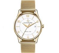Orologio Uomo Lucien Rochat Montreux R0453115003 Acciaio Oro + Data Maglia Mesh