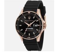 MASERATI SFIDA OROLOGIO AUTOMATICO R8821140004 ROSE' 44mm LIST. 389€ SOTTOCOSTO