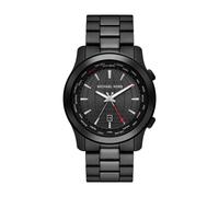 Orologio Uomo MICHAEL KORS RUNWAY MK9110 GMT Bracciale Acciaio Nero