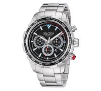 Orologio Uomo NAUTICA NST NAPNSF301 Chrono Bracciale Acciaio Nero