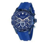 Orologio Uomo NAUTICA NST NAPNSF305 Chrono Silicone Blu Sub 100mt