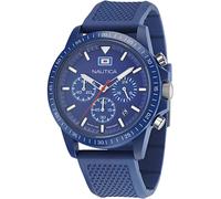 Orologio Uomo NAUTICA ONE ECO NAPNOF3S7 Chrono Silicone Blu Sub 100mt