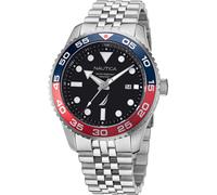 Orologio Uomo NAUTICA PACIFIC BEACH NAPPBF139 Bracciale Acciaio Blu Sub 100mt