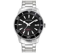 Orologio Nautica Uomo Pacific Beach NAPPBF909 Acciaio Quadrante Nero + Data