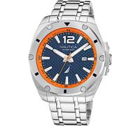 Orologio Uomo NAUTICA TIN CAN BAY NAPTCS220 Bracciale Acciaio Blu Sub 100mt