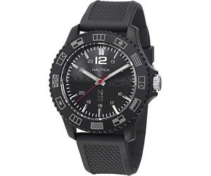 Orologio Uomo NAUTICA WAVEMAKERS NAPWVF303 Silicone Nero