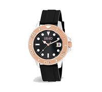 Orologio Uomo LIU JO LUXURY NIGHT TLJ1879 Silicone Nero Rosè