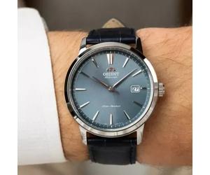 Orologio Uomo Orient Contemporary RA-AC0F14L30B Automatico Quadrante Blu...