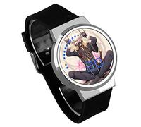 Orologio Uomo,Personalità Creativo Touch Screen Led Orologio Spada Flurry Danza Anime Circostante Impermeabile Luminoso Orologio Elettronico B