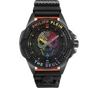 Orologio Uomo PHILIPP PLEIN THE SKULL PWAAA1121 Silicone Nero Arancio