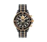 Orologio Uomo PLEIN SPORT GLAM PSMEA0624 Chrono Bracciale Acciaio Nero