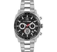Orologio Uomo PLEIN SPORT WILDCAT PSGBA1123 Chrono Bracciale Acciaio Nero