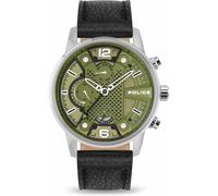 Police Orologio Uomo Lanshu PEWJF2203305 48 mm 3 ATM Movimento al quarzo Cinturino pelle