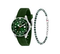 Sector No Limits Orologio Uomo, Tempo, Data, Analogico, Cinturino in Acciaio, Collezione 230 Special Pack con Bracciale - R3251161059