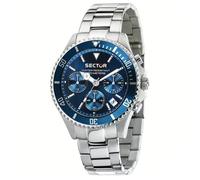Orologio Uomo Sector 230 R3273661007 Acciaio Blu Cronografo