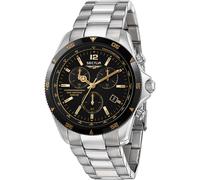 Orologio Uomo SECTOR 650 R3273631001 Chrono Bracciale Acciaio Nero Sub 200mt