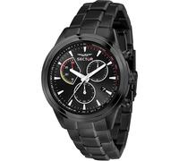 Orologio Uomo SECTOR 670 R3273740005 Chrono Bracciale Acciaio Nero Sub 100mt