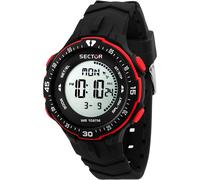 Orologio Uomo SECTOR EX-26 R3251280001Silicone Nero Chrono Alarm Timer