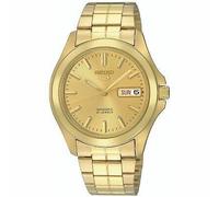 Seiko SNKK98 - Orologio da polso da uomo, cinturino in acciaio inox colore oro