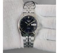 Orologio Uomo Seiko 5 SNK357K1 Automatico Quadrante Blu Acciaio Inox Nuovo...