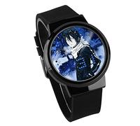 Orologio Uomo,Tendenza Moda Touch Screen Led Watch Selvaggio Buon Dio Anime Circostante Impermeabile Luminoso Orologio Elettronico Regalo Creativo Telaio Pistola Cintura Nera