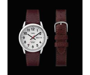 Orologio Uomo Timex Easy Reader 35mm T20041 - Day-Date Quadrante Bianco Pelle...