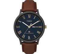 Timex orologio Vintage Marrone Waterbury Classic - Roman Dial trendy cod. TW2U88500