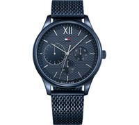 Orologio Uomo TOMMY HILFIGER DAMON 1791421 Multifunzione Acciaio Blu Mesh