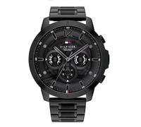 Orologio Uomo TOMMY HILFIGER LUCA 1710494 Multifunzione Acciaio Nero