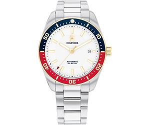 Orologio Uomo Tommy Hilfiger TH85 Automatic 1710551 Lunetta Blu/Rossa