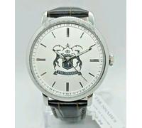 OROLOGIO UOMO TRUSSARDI T-COUPLE QUADRANTE ARGENTATO CINTURINO PELLE,CASSA 41mm