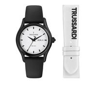 Orologio Uomo Trussardi T-Light R2451127012 Doppio Cinturino di Pelle