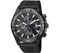 Orologio Uomo Vagary by Citizen Acqua39 Chronograph All Black Silicone ref. IA9-942-50