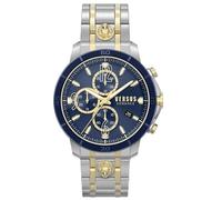 Orologio Uomo Versus Bicocca Chronograph VSPHJ0620 Cinturino Bicolore Ghiera Blu