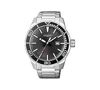 Orologio Vagary AQUA 39 IB8-011-61 Al quarzo (batteria) Acciaio Quandrante Nero Cinturino Acciaio