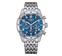 Orologio Vagary Flyboy da uomo crono blu e acciaio IV2-117-73