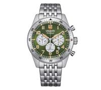 Orologio Vagary Flyboy da uomo crono verde soleil e acciaio IV2-117-41
