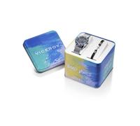 Orologio Viceroy Bambino Acciaio E Cassa Blu Pack Bracciale 401267-35