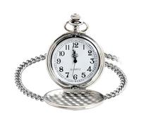 Orologio Vintage al Quarzo con Catena e Numeri Romani - Collana per Uomo