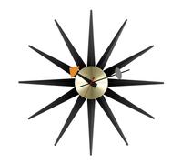 Orologio Vitra Sunburst Clock Nero/ Ottone