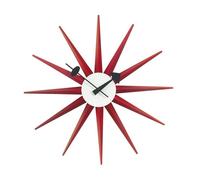 Orologio Vitra Sunburst Orologio Rosso