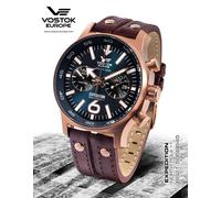 Orologio Vostok Europe Expedition Nordpol 1 Cronografo 6S21-595B645 Nuovo